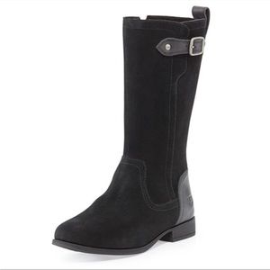 UGG Morgan Black Suede Boots